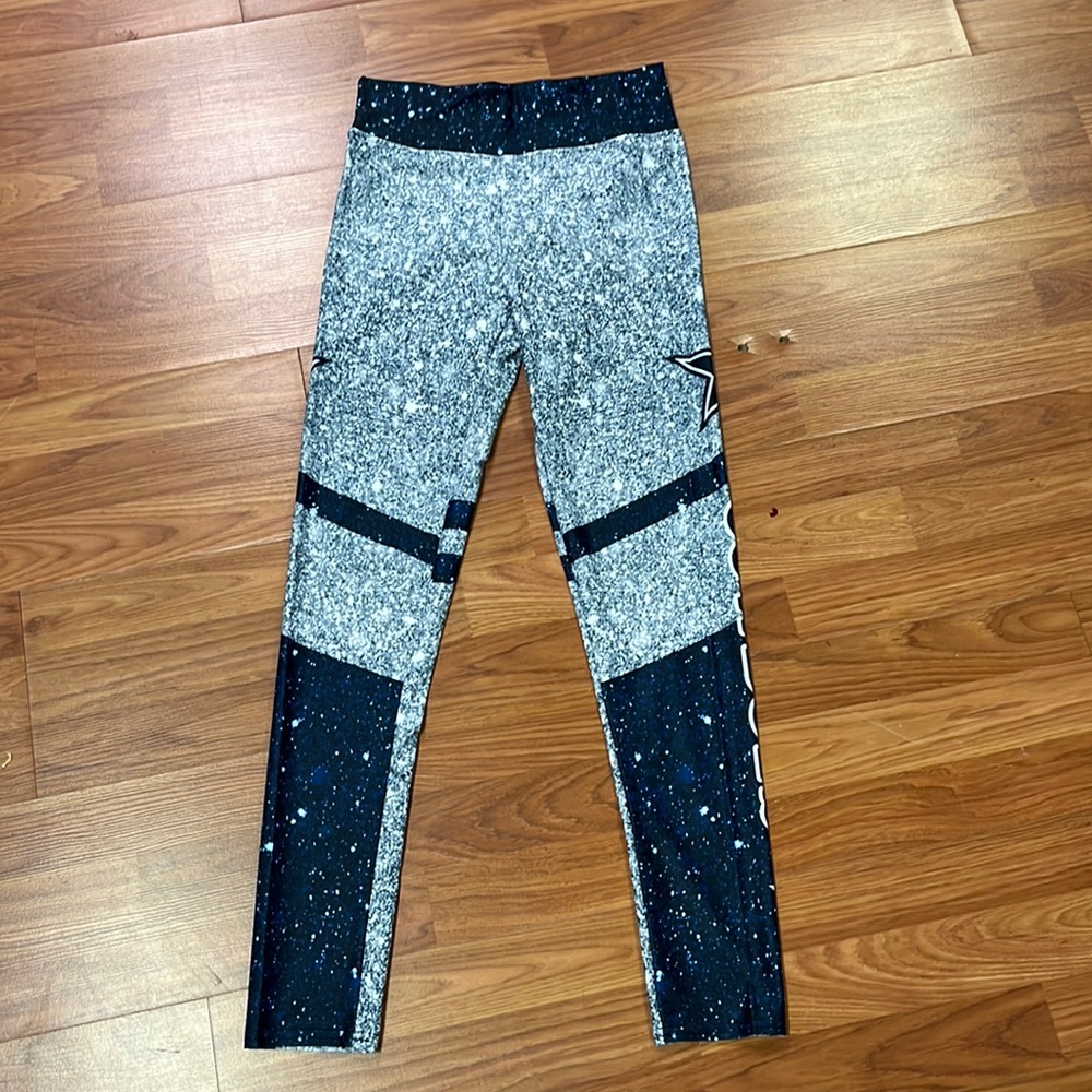 Blue/White Medium Dallas Cowboys Leggings